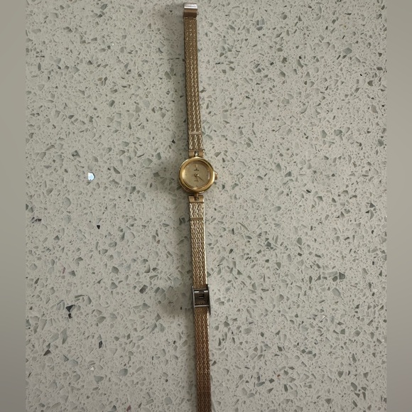Vintage Gold Toned Lorus by Seiko Cocktail Watch Stainless Steel Back 1960's - Picture 2 of 11